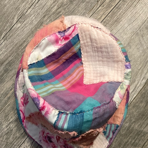 Colorful shabby chic bucket hat - Picture 3 of 10